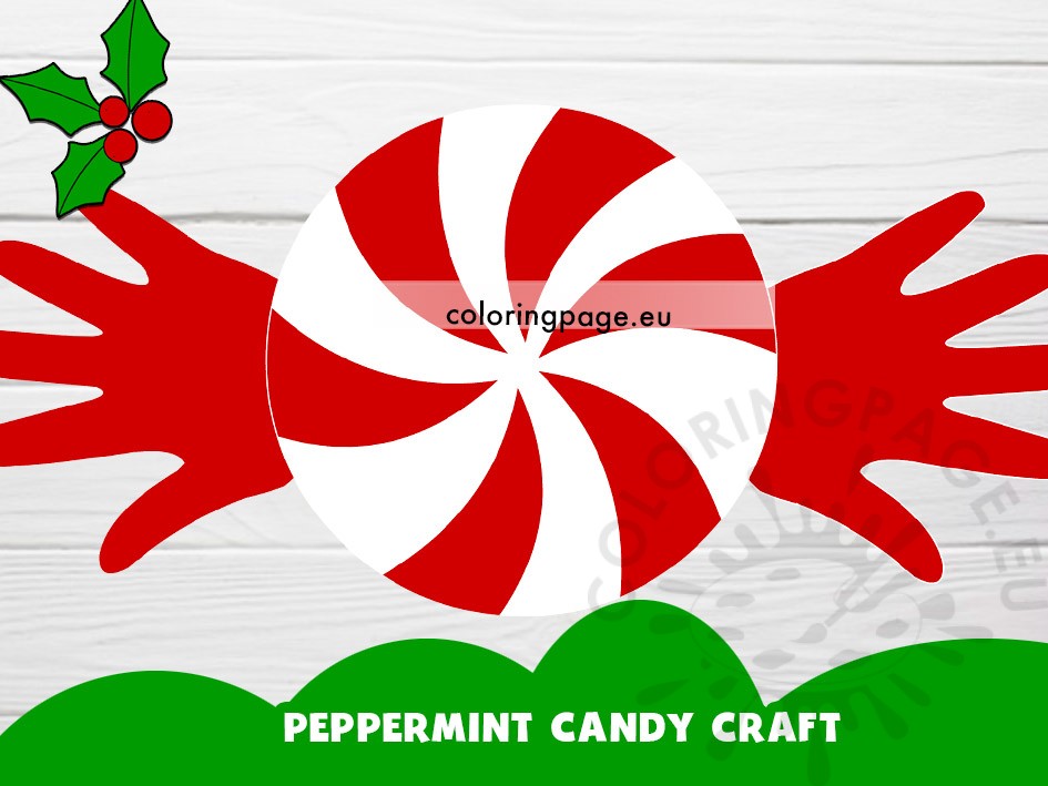 peppermint candy craft