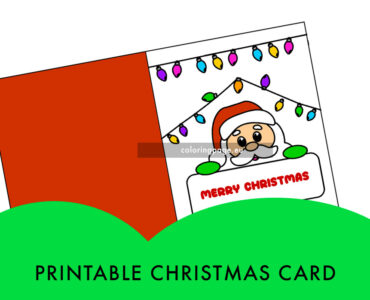 santa christmas card