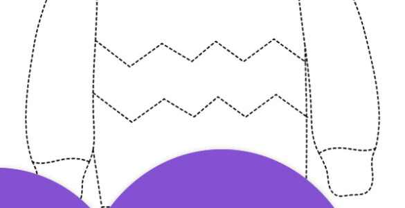 sweater tracing worksheet