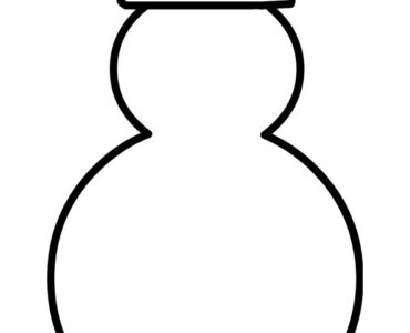 blank snowman