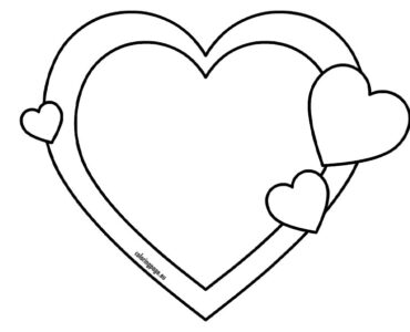 blank valentine template