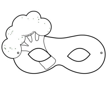 broccoli mask template