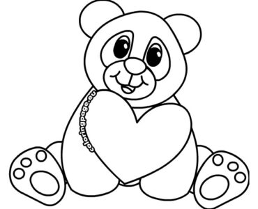 heart panda