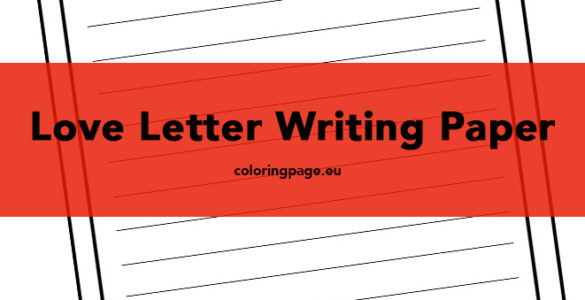 love letter writing paper