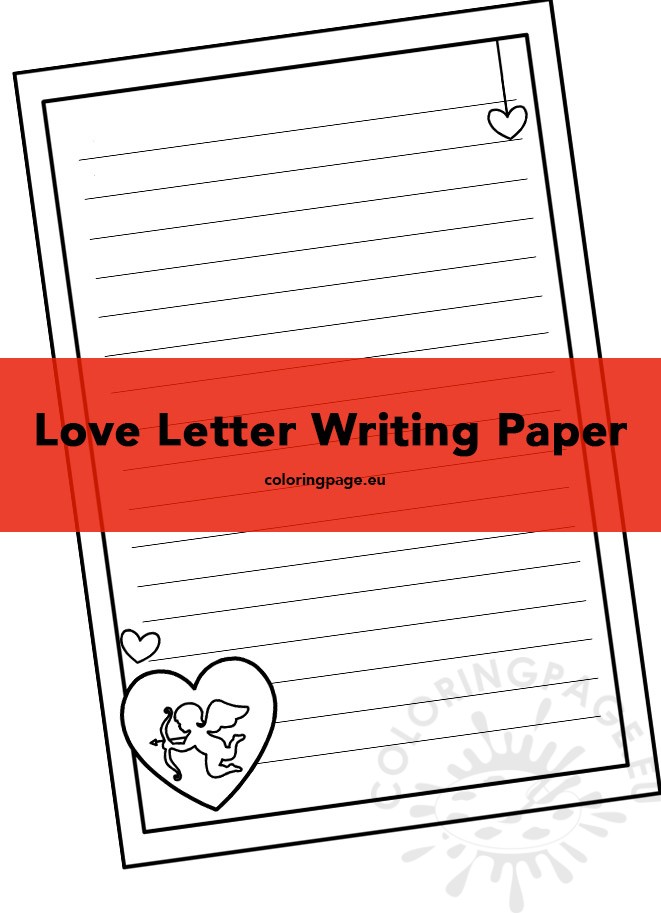 love letter writing paper