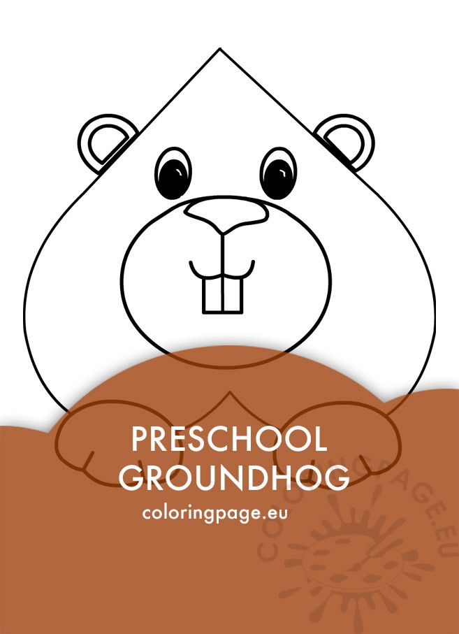 preschool groundhog