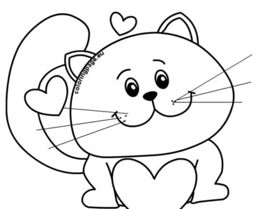 valentine cat