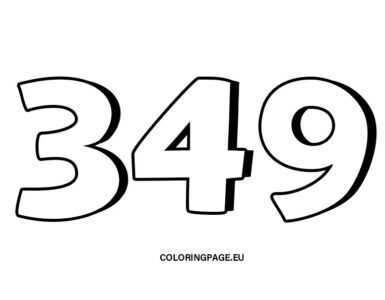 349 number