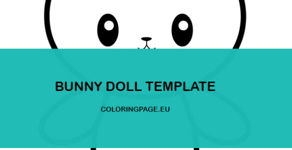 bunny doll template