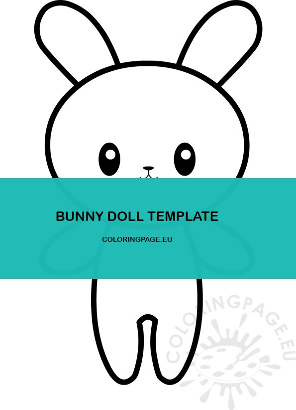 bunny doll template