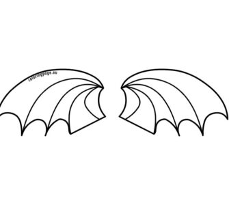 dragon wings shape