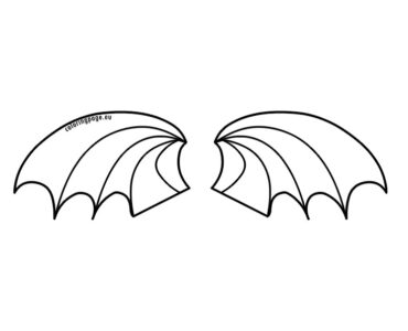 dragon wings shape