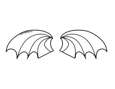 dragon wings shape