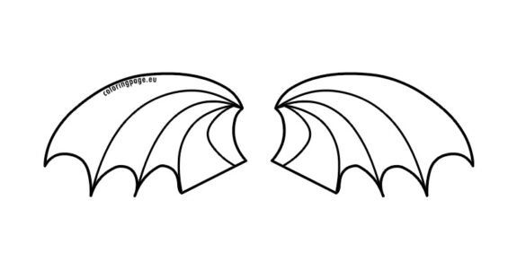 dragon wings shape