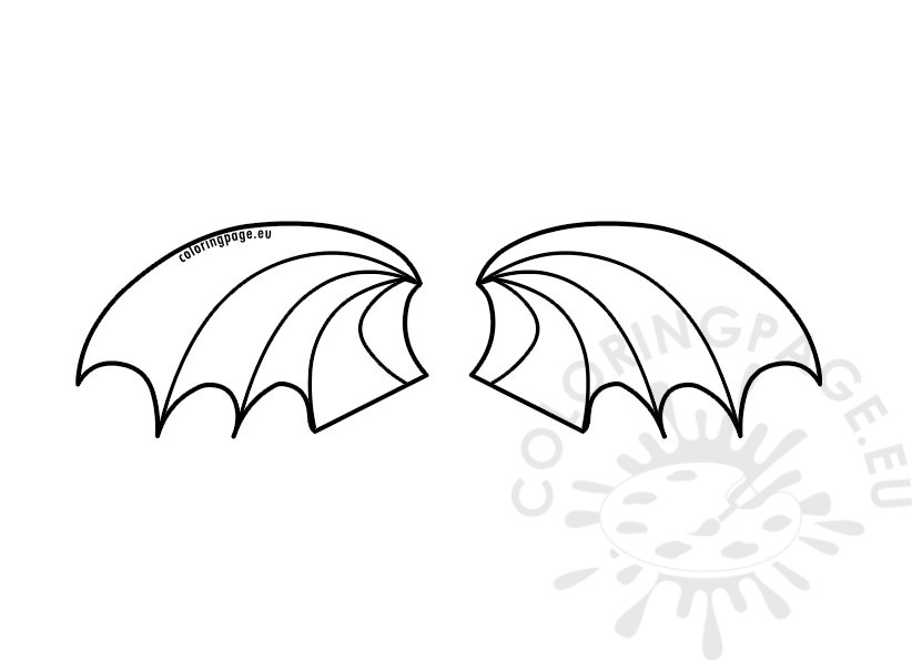 dragon wings shape