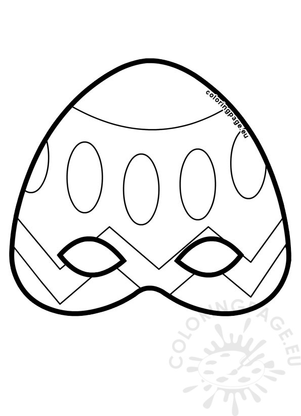 easter egg mask