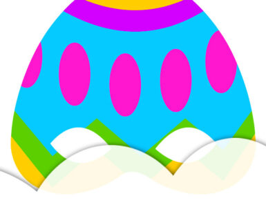 easter egg paper mask 2