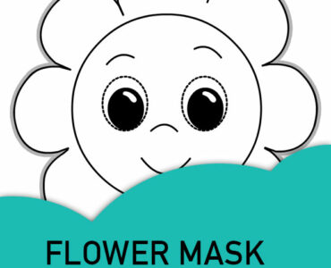 flower mask template
