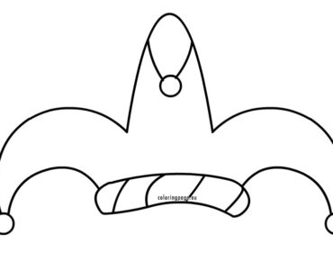jester hat template