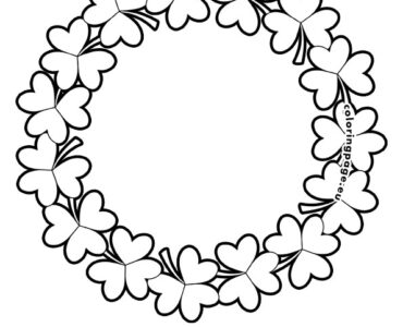 shamrock wreath