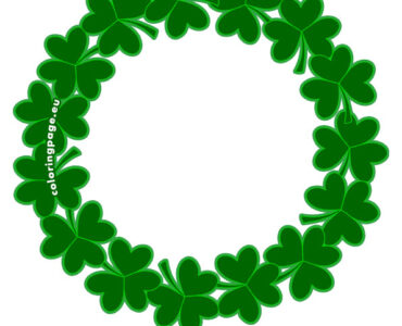 st patricks day wreath