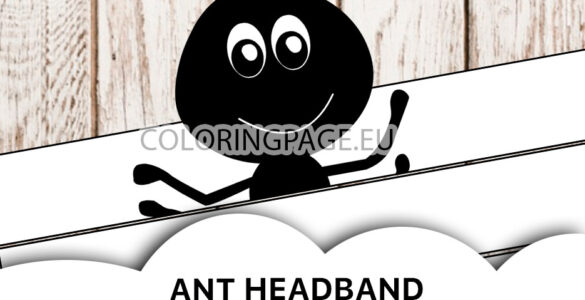 ant paper headband