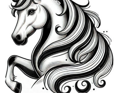 beautiful horse