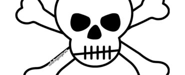 pirate skull template
