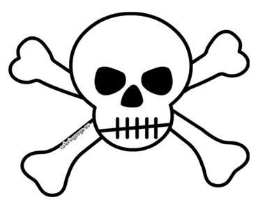 pirate skull template