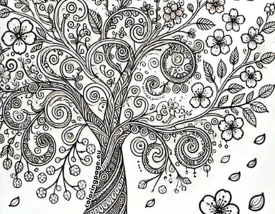 zentangle tree