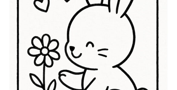 cute rabbit flower