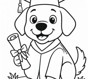 dog graduation design