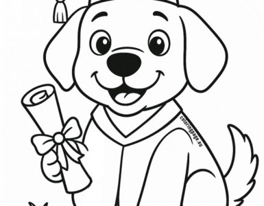 dog graduation design
