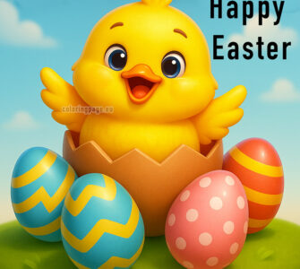 happy easter chick 1