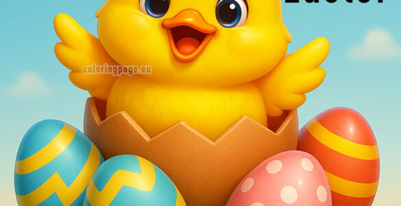 happy easter chick 1