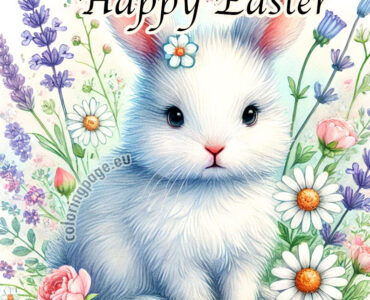 happy easter cute bunny 1