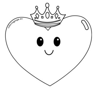 heart crown
