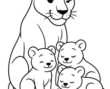lioness and cub