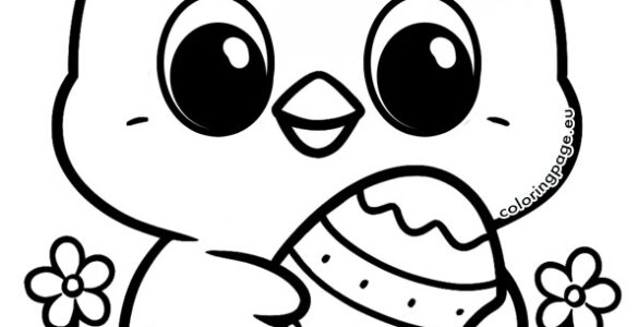 little chick holding egg1