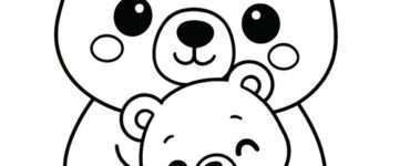 mom baby animal
