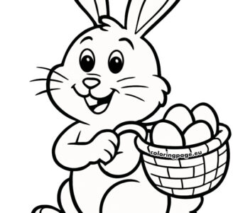 rabbit holding basket