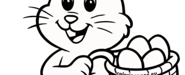 rabbit holding basket