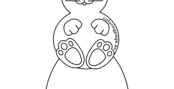 rabbit sitting on egg