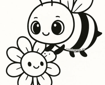 bee pollinating a flower