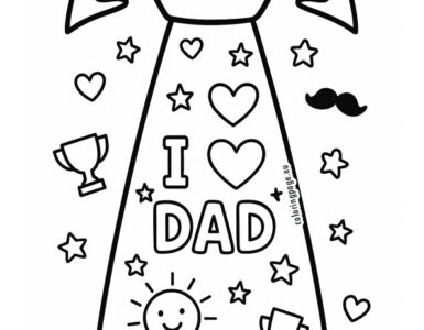 best dad paper tie