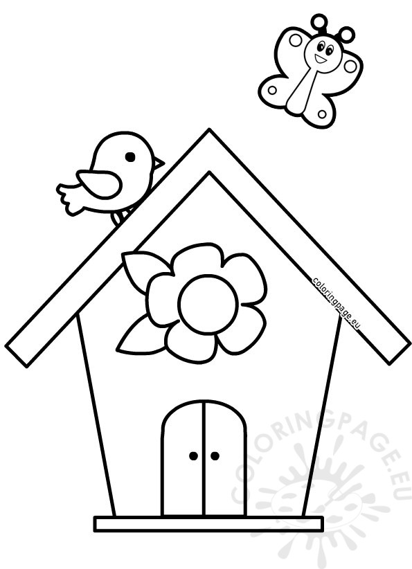 bird and bird house