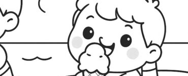 child eating ice cream