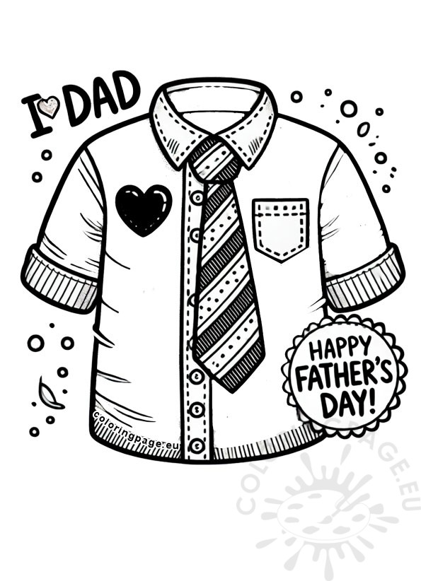 dads shirt tie