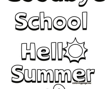 goodbye school hello summer