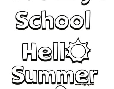 goodbye school hello summer